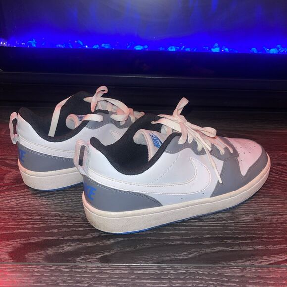 Nike Court Borough Recraft Pure Platinum White Shoes SZ 6y DV5456-019 - Picture 1 of 8